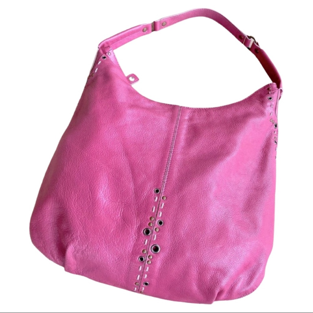 Radley London Soft Leather Hobo Purse Dark Pink